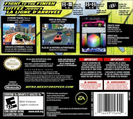 Need for Speed - Nitro dos