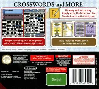 Nintendo Presents: Crossword Collection dos