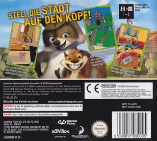 Over the Hedge dos