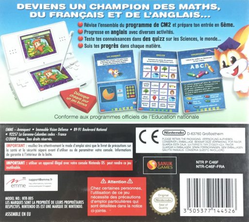 Passeport : du CM2 a la 6eme dos