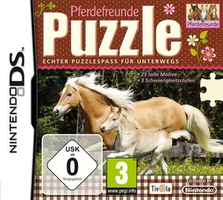 Pferdefreunde Puzzle - Echter Puzzlespass Fuer Unterwegs