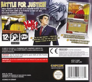 Phoenix Wright : Ace Attorney - Trials and Tribulations dos