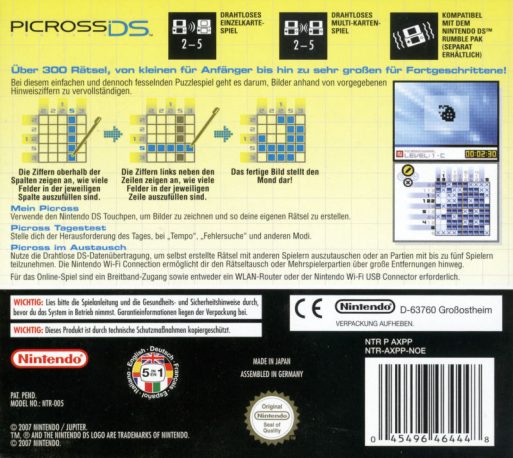 Picross DS dos
