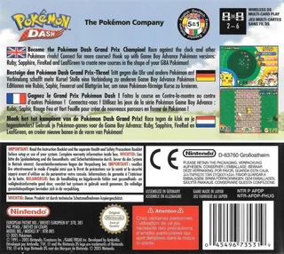 Pokémon Dash dos