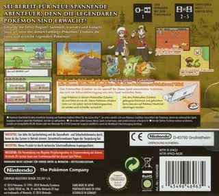 Pokémon Version Or: HeartGold dos