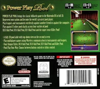 Power Play Pool dos