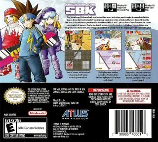 SBK : Snowboard Kids dos