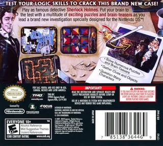 Sherlock Holmes DS and the Mystery of Osborne House dos