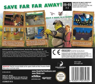 Shrek the Third dos