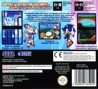 Sonic Rush dos