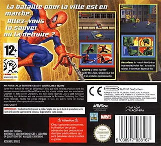 Spider-Man - Bataille Pour New York dos