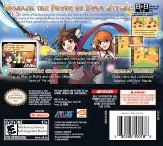Summon Night Twin Age - Seirei-tachi no Koe dos