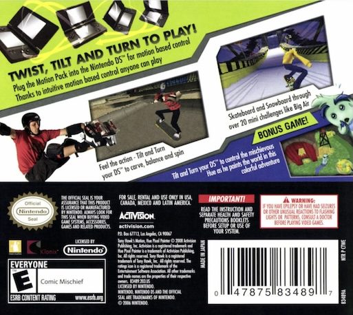 Tony Hawk's Motion dos