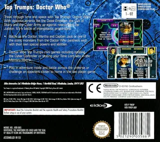 Top Trumps - Doctor Who dos