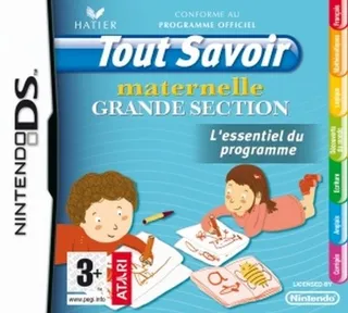 Tout Savoir Maternelle Grande Section - L'Essentiel du Programme