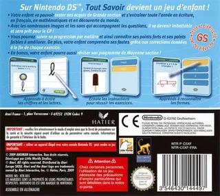 Tout Savoir Maternelle Grande Section - L'Essentiel du Programme dos