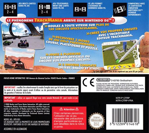 Trackmania Ds dos
