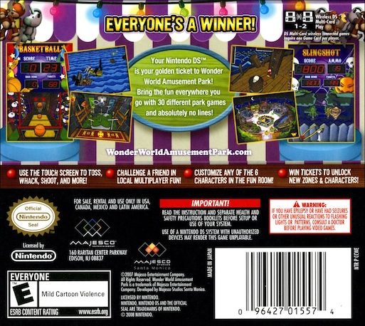 Wonder World Amusement Park dos