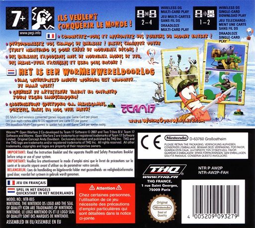 Worms : Open Warfare 2 dos