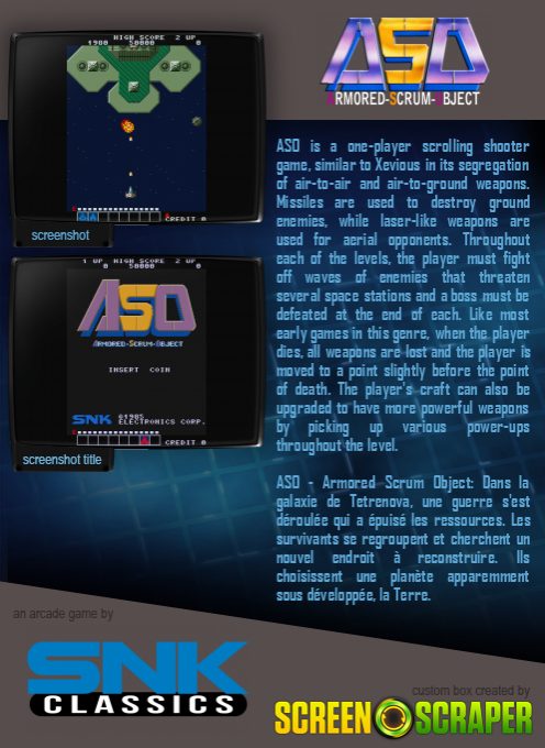 ASO: Armored Scrum Object dos