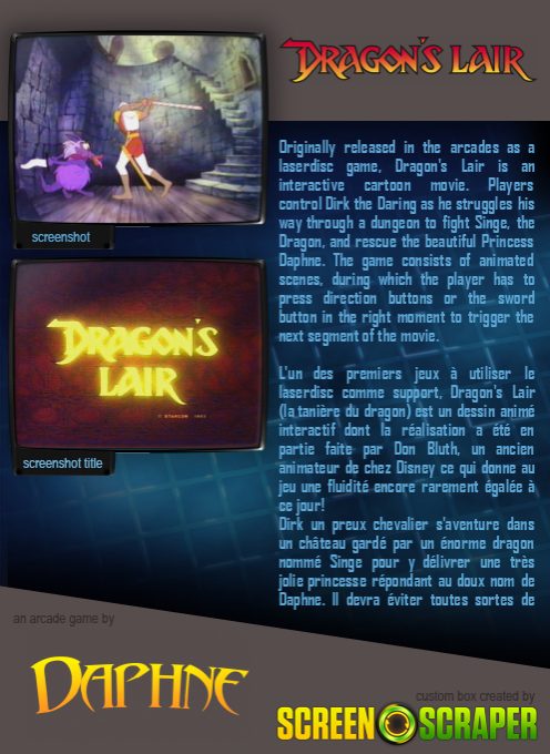 Dragon's Lair dos