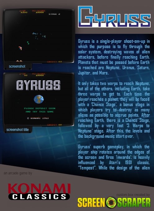 Gyruss dos