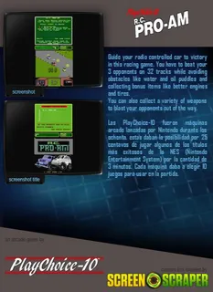 R.C. Pro-Am (PlayChoice-10) dos