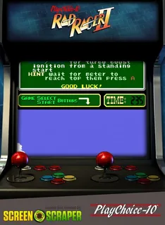 Rad Racer II (PlayChoice-10)