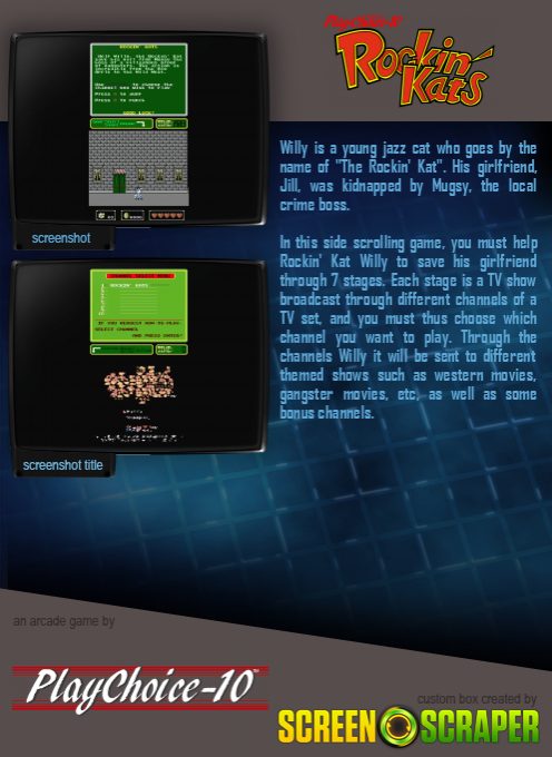 Rockin' Kats (PlayChoice-10) dos