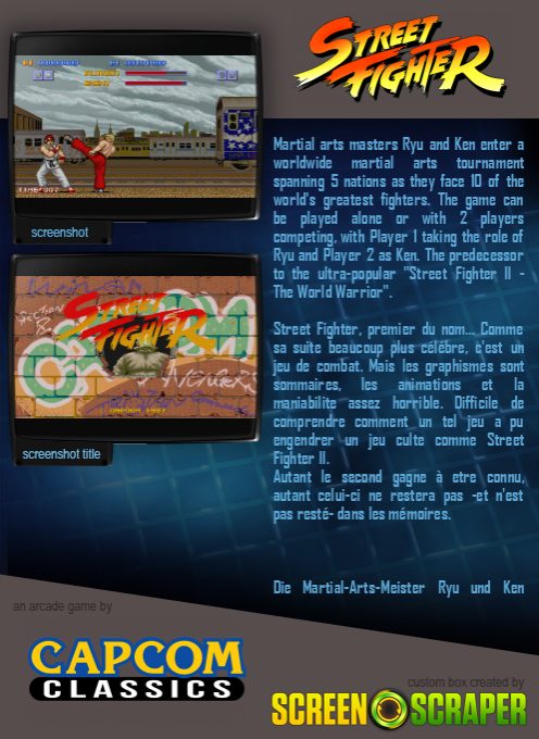 Street Fighter - Dos