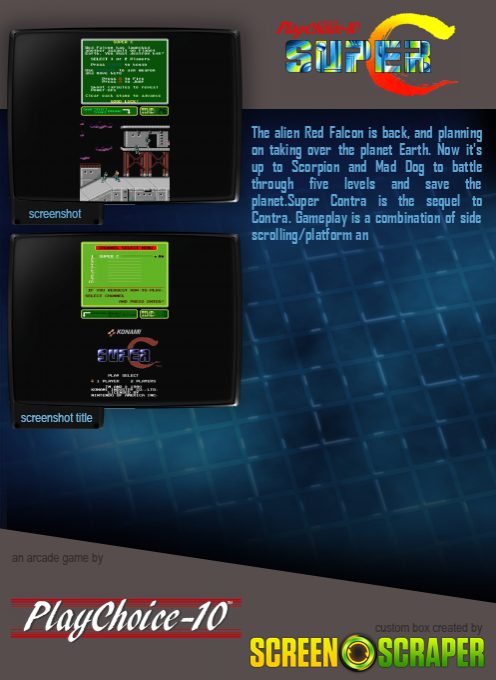 Super C (PlayChoice-10) dos