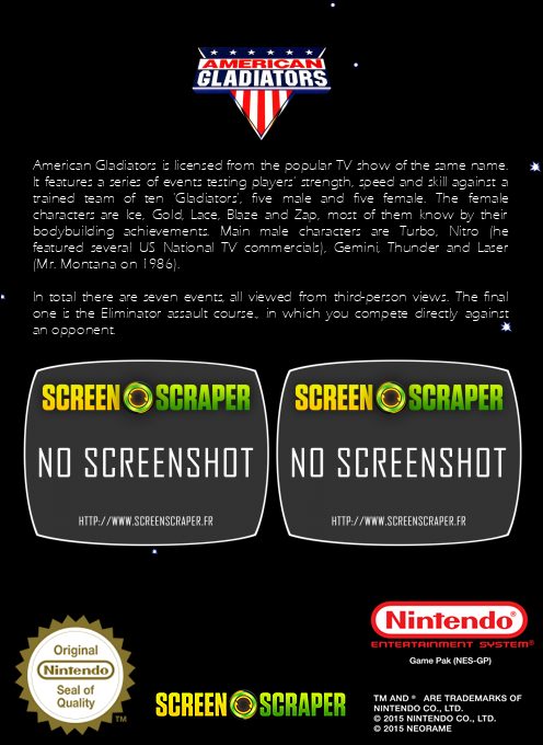 American Gladiators - Dos
