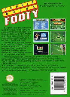 Aussie Rules Footy - Dos