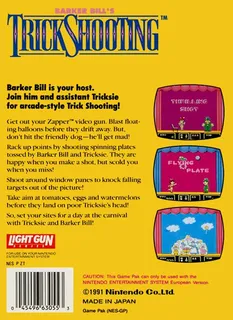 Barker Bill's Trick Shooting - Dos