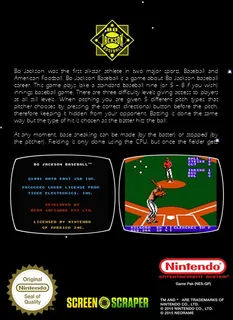 Bo Jackson Baseball - Dos