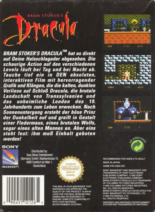 Bram Stoker's Dracula dos