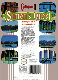 Castlevania II : Simon's Quest - Dos