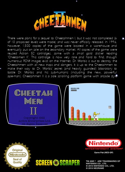 CheetahMen II dos
