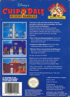 Chip to Dale no Daisakusen - Dos