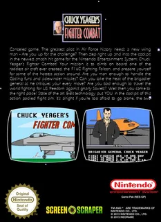 Chuck Yeager's Fighter Combat - Dos