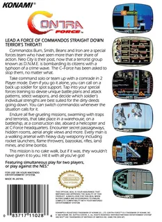 Contra Force - Dos