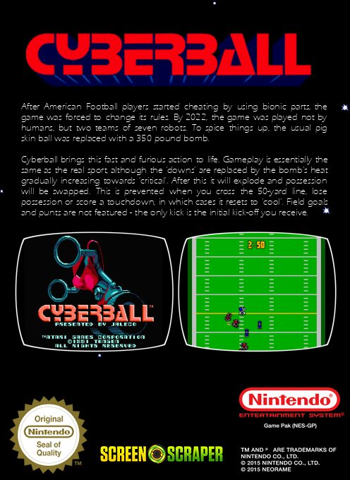 Cyberball dos