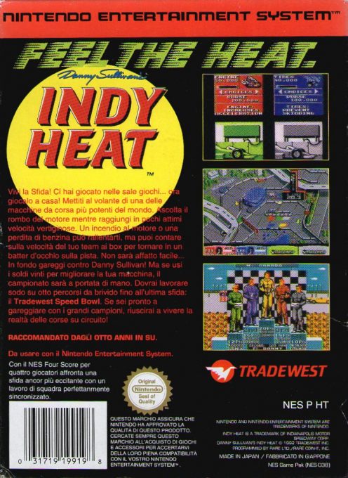 Danny Sullivan's Indy Heat dos