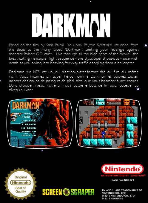 Darkman dos