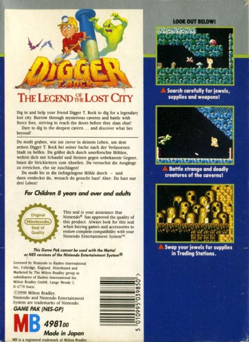 Digger : The Legend of the Lost City dos