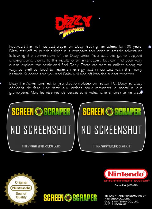 Dizzy the Adventurer dos