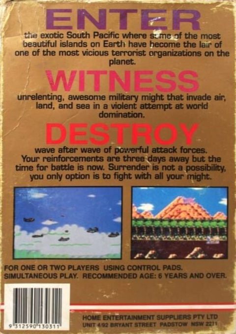 Double Strike : Aerial Attack Force dos