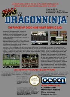 Dragon Ninja - Dos