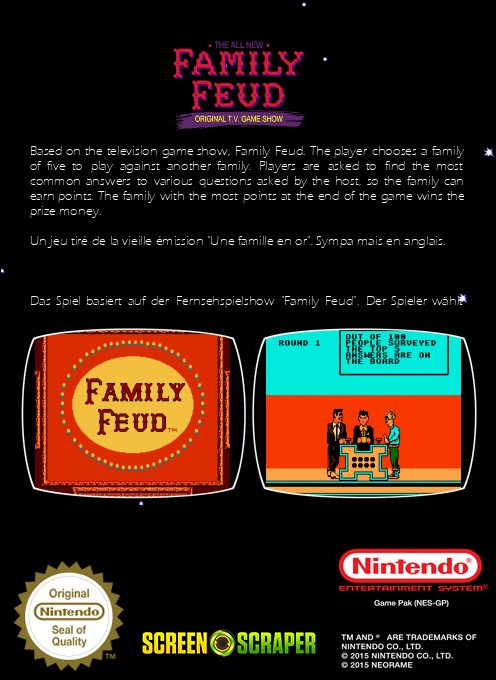 Family Feud dos