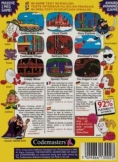 Fantastic Adventures of Dizzy, The - Dos